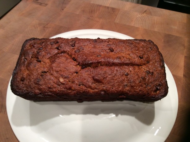 Chocolate Chip Banana Nut Bread Recipe