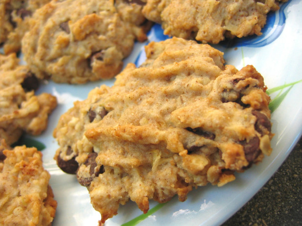 Chocolate Chip Apple Cookies Recipe Food