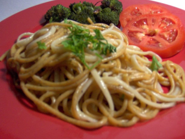 plain pasta dish