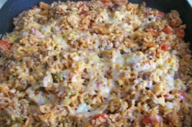 Hamburger-Rice Skillet Recipe - Food.com