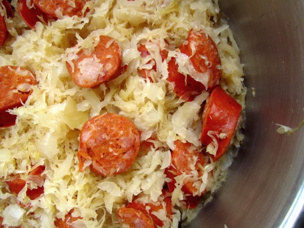 Crock Pot Kielbasa And Sauerkraut Recipe 