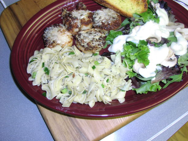 Poppy Seed and Green Onion Noodles