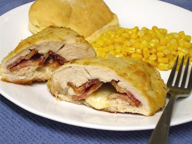 Chicken Breast Filled With Bacon And Cheese Recipe - Food.com