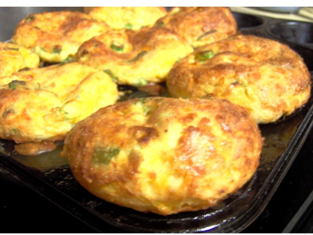 Green Onion-Parmesan Popovers