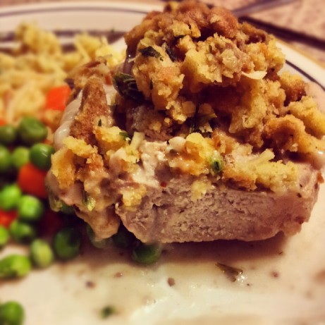 oven baked pork chops with cream of mushroom soup