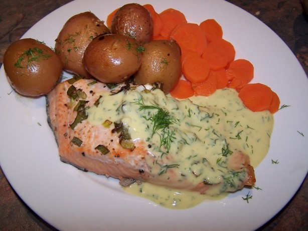 Salmon With Mustard Sauce. Recipe - Food.com