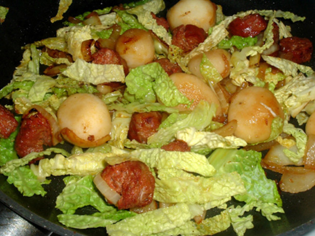 Smoked Sausage And Cabbage Recipe - Food.com