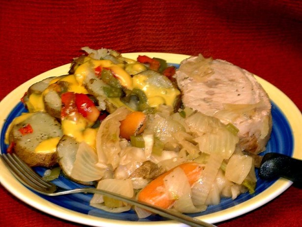 Crock Pot Pork And Cabbage Dinner Recipe 4300