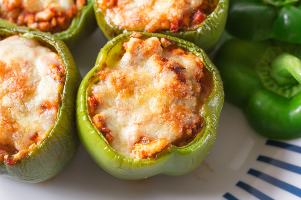 Low Carb Stuffed Bell Peppers Recipe
