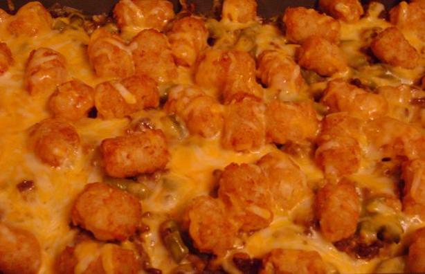 tater tot casserole recipe with green beans