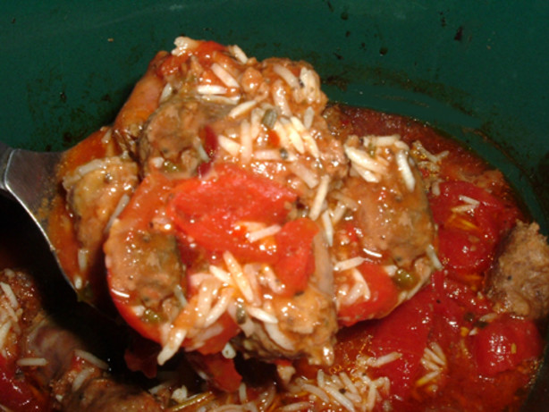 crock pot italian sausage dinner recipe food com crock pot italian sausage dinner recipe food com