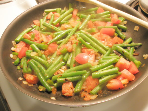 greek green bean recipe