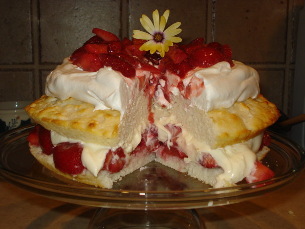 Low Fat Strawberry Shortcake 120