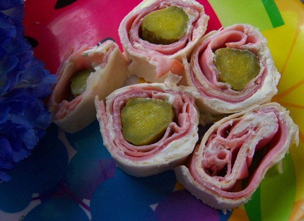 Easy Tortilla Pickle-Ham Rolls Recipe - Food.com