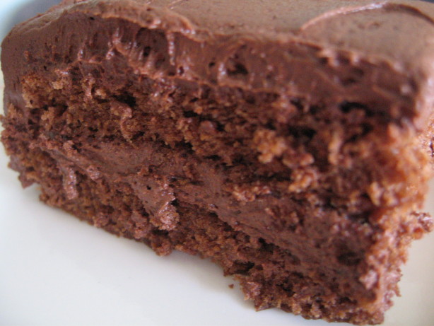Old Fashioned Sour Cream Chocolate Fudge Cake With Icing Old Fashioned Sour Cream Chocolate Fudge Cake With Icing