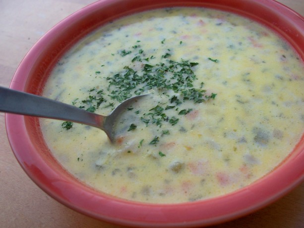No Fuss Crockpot Potato Soup