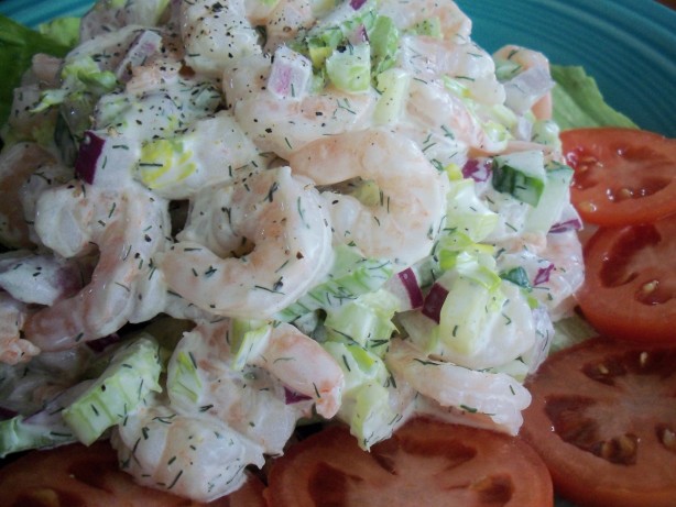 Chopped Shrimp Salad Recipe - Food.com