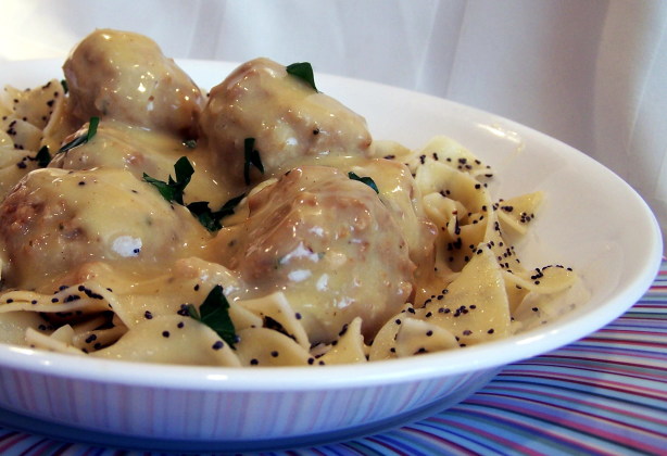 Quick frozen meatball recipes Prepare meatballs according to package directions. Meanwhile, in a large saucepan, melt butter. Stir in flour until smooth; gradually add broth. Bring to a boil; cook and stir for minutes or until thickened. Stir in cream and dill; simmer for 1 minute. Stir in meatballs; heat through. Garnish with parsley if desired.