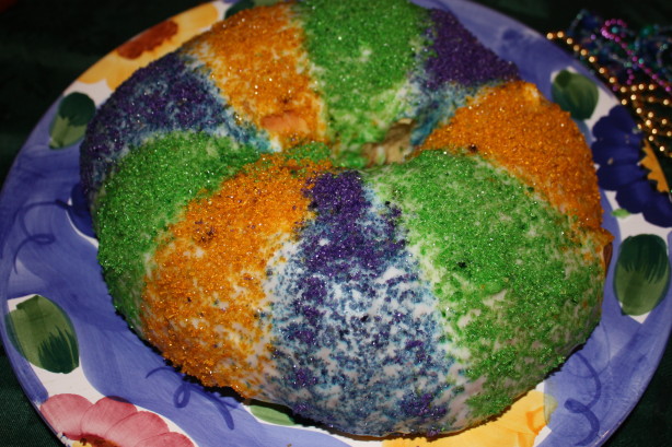 King Cake Traditional New Orleans Recipe Recipe
