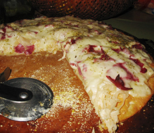 Pampered Chef Mini Reuben Pizza Recipe Food Com