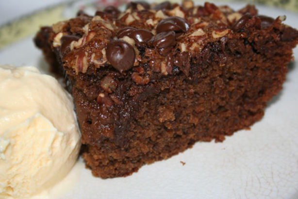 Chocolate Chip Applesauce Cake Recipe - Food.com