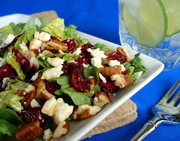 Cranberry Pecan Salad With Feta Cheese Recipe - Food.com