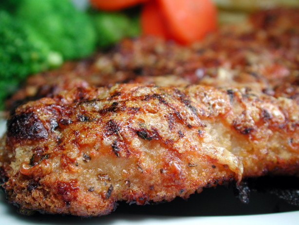 Crispy Parmesan Chicken for One