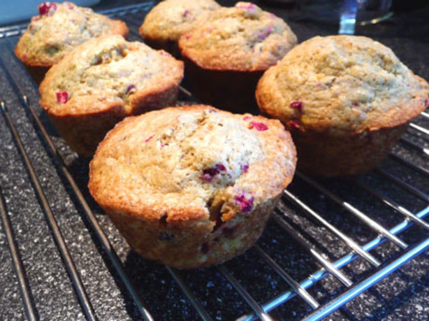 Cranberry-Orange Muffins (Diabetic Friendly)