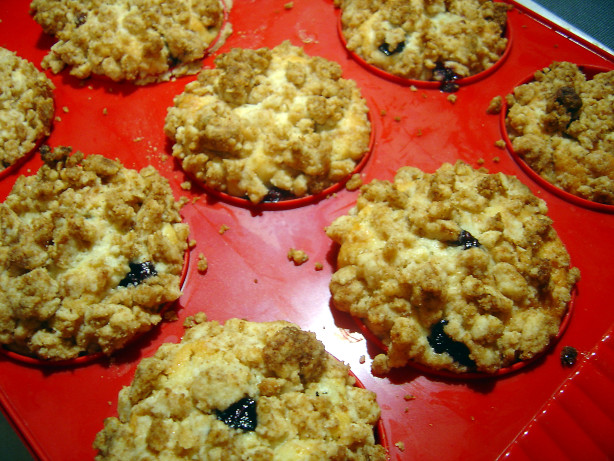 blueberry muffin recipe with crumb topping
