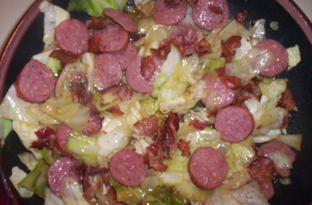 Smoked Sausage And Fried Cabbage Recipe - Food.com