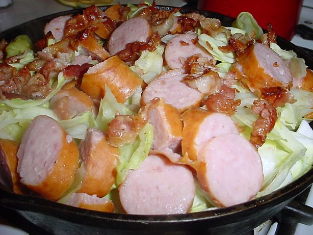 Smoked Sausage And Fried Cabbage Recipe - Food.com