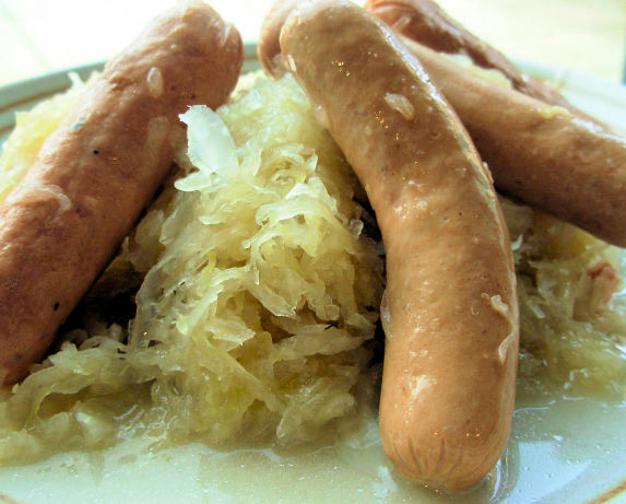 Hot Dogs And Sauerkraut Recipe - Food.com