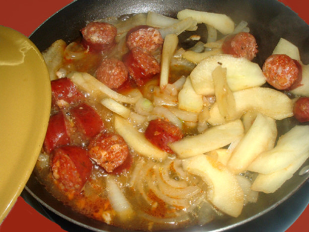 Smoked Sausage And Apples Recipe - Food.com
