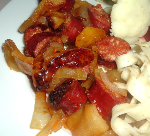 Smoked Sausage And Apples Recipe - Food.com