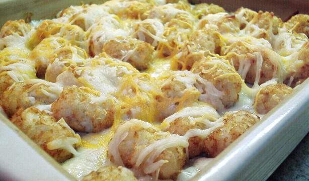 Image result for tater tot casserole cream of chicken