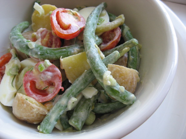 potato green bean salad