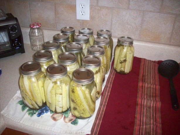 County Fair Lime Pickles