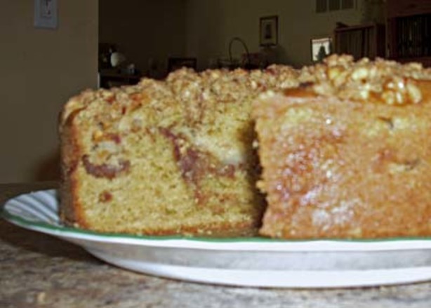 WalnutPear Sour Cream Coffee Cake Recipe WalnutPear Sour Cream Coffee Cake Recipe