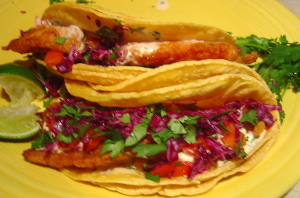 Classic Baja-Style Fish Tacos Recipe - Food.com