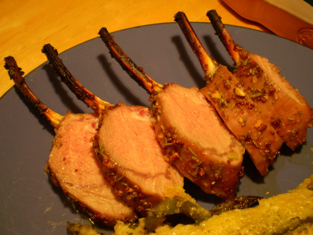 Mustard Rosemary Rack Of Lamb Recipe - Food.com