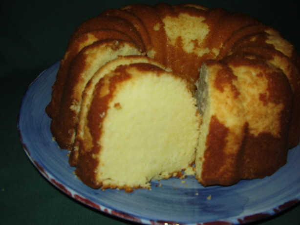 Lemon Sour Cream Pound Cake Recipe