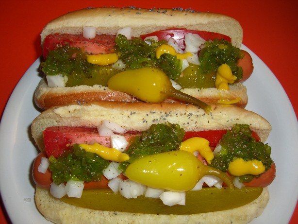 Chicago-Style Hot Dogs Recipe - Food.com