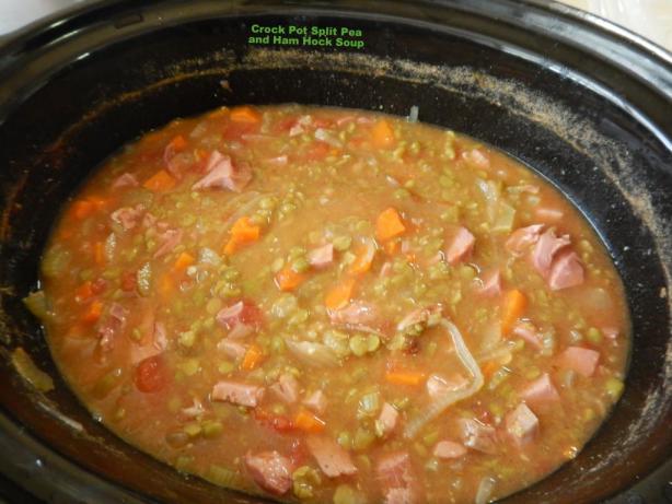 Crock Pot Split Pea And Ham Hock Soup Recipe - Soul.Food.com