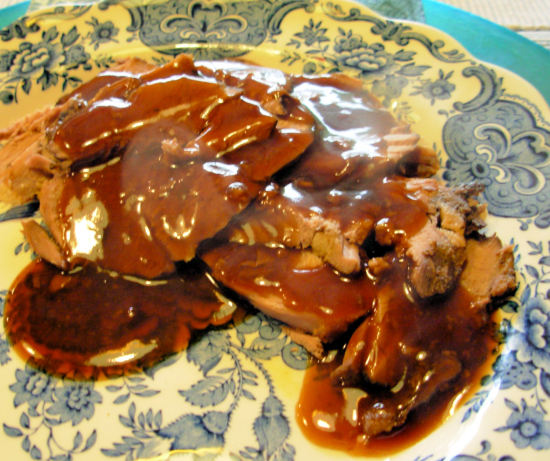 Traditional Gravy For Roast Beef, Lamb, Pork Or Duck Recipe - Food.com