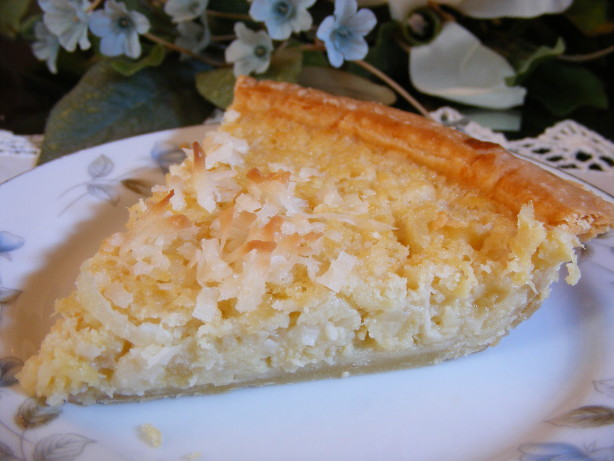 Pineapple Coconut Pie Recipe - Food.com