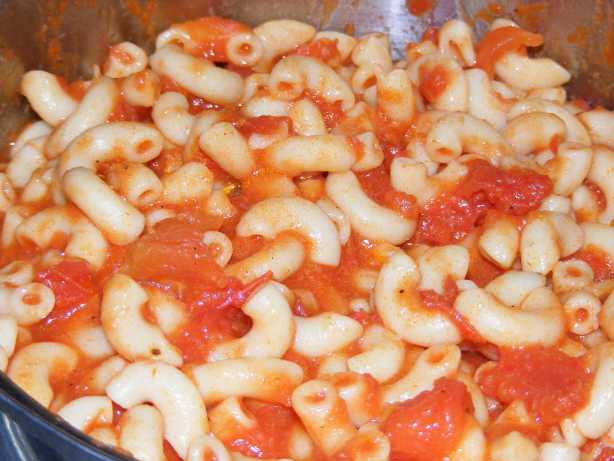 macaroni and tomatoes recipe lamberts