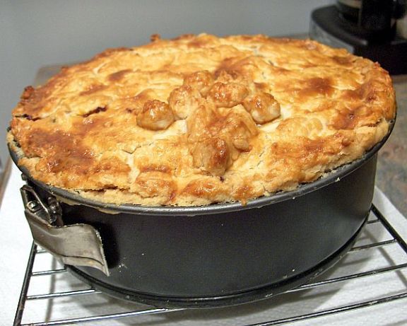 Little Jack Horners Christmas Chicken Fruit And Stuffing Pie Recipe