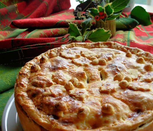 Little Jack Horners Christmas Chicken Fruit And Stuffing Pie Recipe