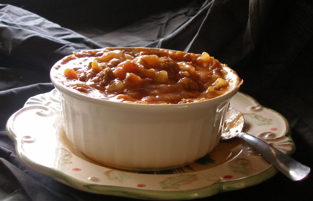 Crock Pot Ground Beef Stew Recipe