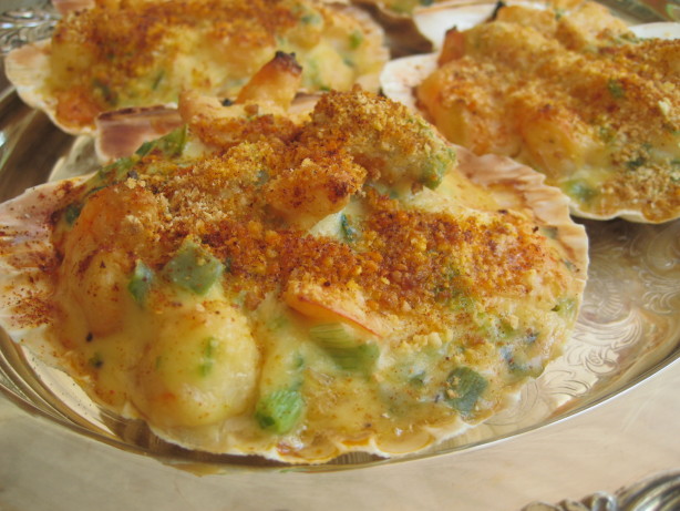 Shrimp And Crabmeat Au Gratin Recipe - Food.com